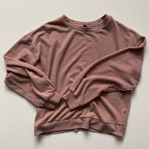 Soft blush sweater by Gentle Fawn. Size medium.